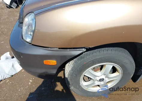 2002 Hyundai Santa Fe Gls/Lx из США, поврежденный, VIN KM8SC73DX2U270948